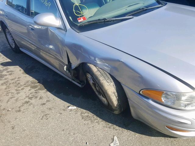 1G4HP52K834191931 - 2003 BUICK LESABRE CU GRAY photo 9