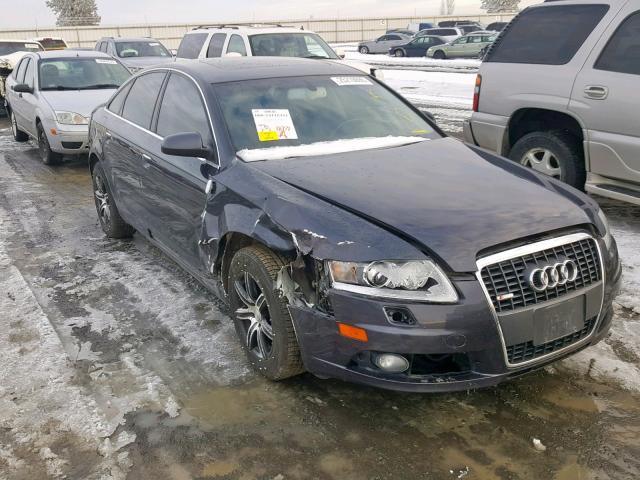 WAUDH74F98N122286 - 2008 AUDI A6 3.2 QUA GRAY photo 1