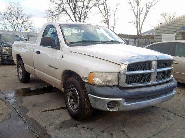 3D6WR26D85G805912 - 2005 DODGE RAM 2500 S WHITE photo 1