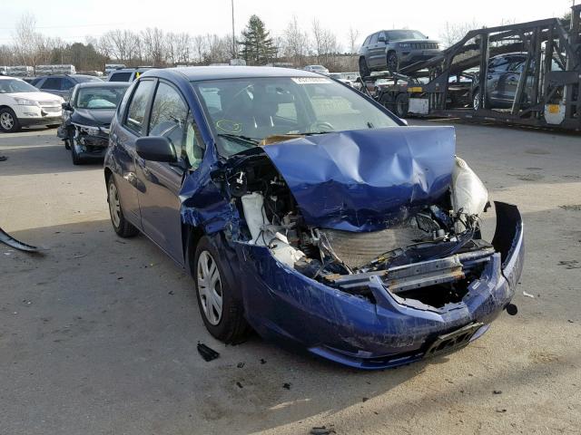 JHMGE8G32BC006753 - 2011 HONDA FIT BLUE photo 1