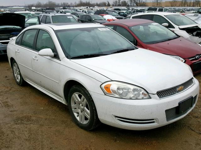 2G1WB5E37E1147232 - 2014 CHEVROLET IMPALA LIM WHITE photo 1