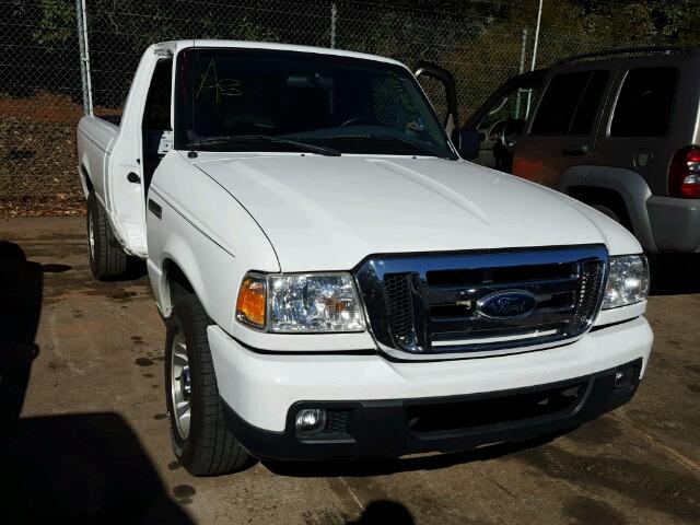 1FTYR10U07PA56877 - 2007 FORD RANGER WHITE photo 1