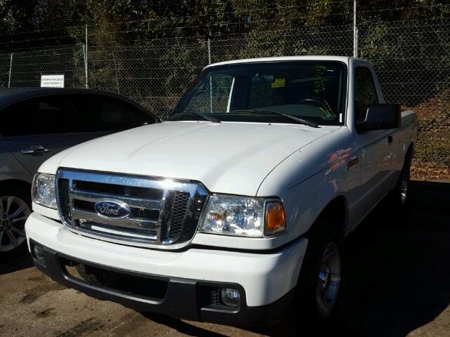 1FTYR10U07PA56877 - 2007 FORD RANGER WHITE photo 2