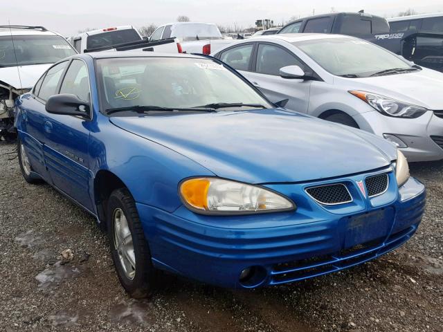 1G2NE52T9XM899704 - 1999 PONTIAC GRAND AM S BLUE photo 1