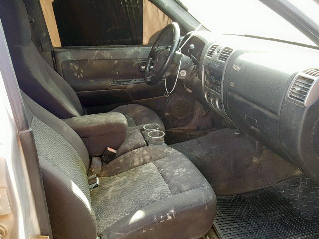1GCDSCF94B8130807 - 2011 CHEVROLET COLORADO L SILVER photo 5