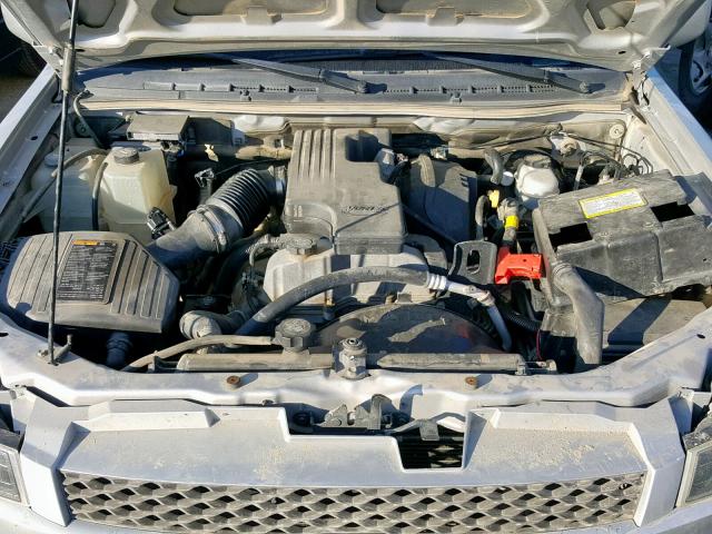 1GCDSCF94B8130807 - 2011 CHEVROLET COLORADO L SILVER photo 7