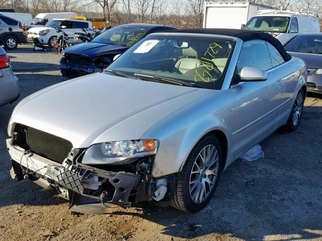 WAUDF48H69K005963 - 2009 AUDI A4 2.0T CA GRAY photo 2