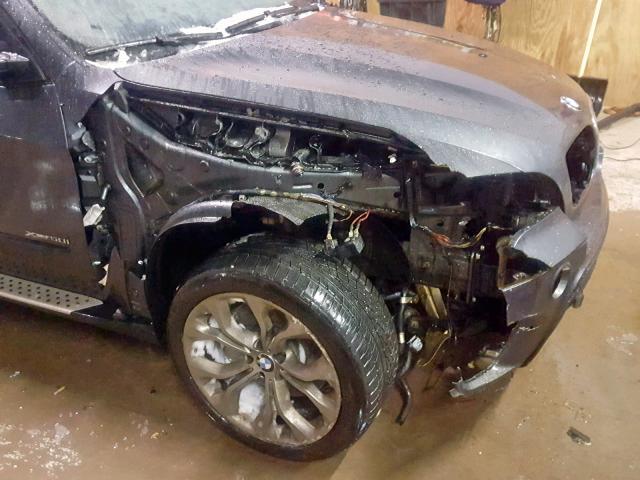 5UXZV8C53BL421922 - 2011 BMW X5 XDRIVE5 GRAY photo 9