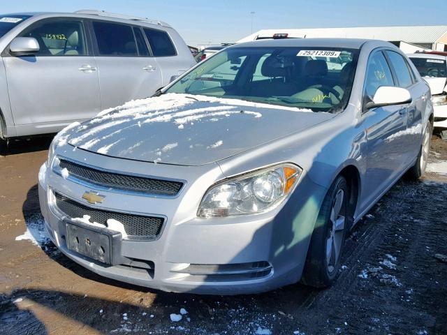 1G1ZC5E11BF354082 - 2011 CHEVROLET MALIBU 1LT 银色 照片 2