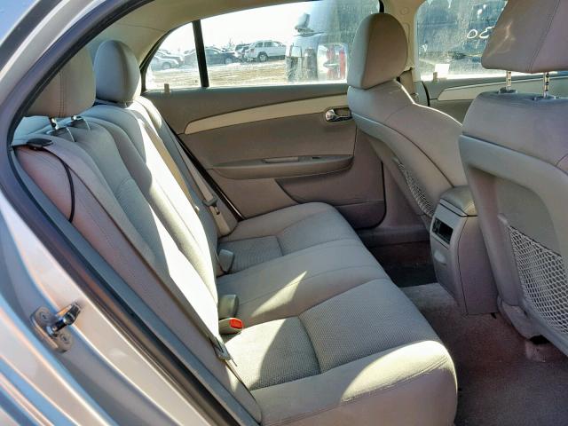 1G1ZC5E11BF354082 - 2011 CHEVROLET MALIBU 1LT 银色 照片 6