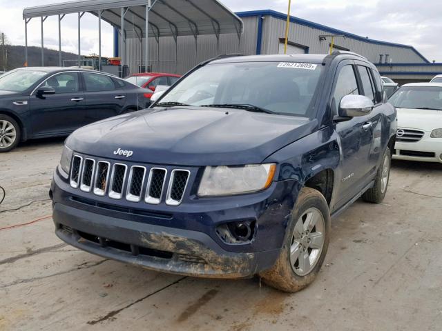 1C4NJCBA9DD244240 - 2013 JEEP COMPASS SP 蓝色 照片 2