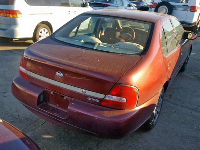 1N4DL01D61C117484 - 2001 NISSAN ALTIMA XE RED photo 4