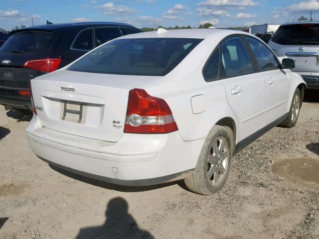 YV1MS382472299634 - 2007 VOLVO S40 2.4I WHITE photo 4