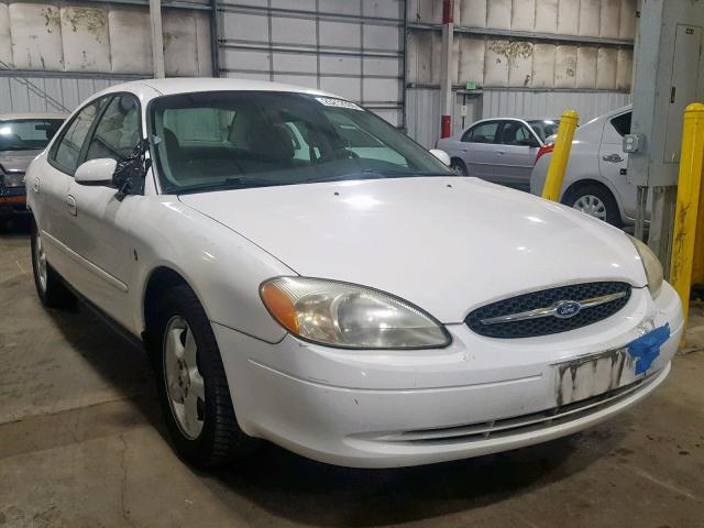 1FAFP55261G250760 - 2001 FORD TAURUS SES WHITE photo 1