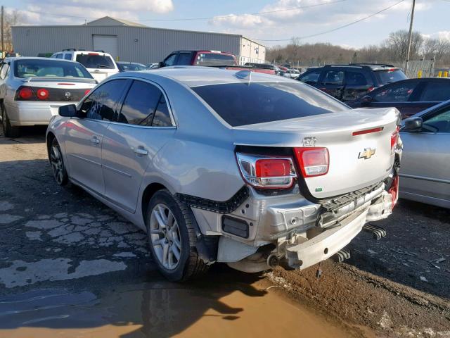 1G11C5SL7FF261463 - 2015 CHEVROLET MALIBU 1LT ვერცხლისფერი ფოტო 3