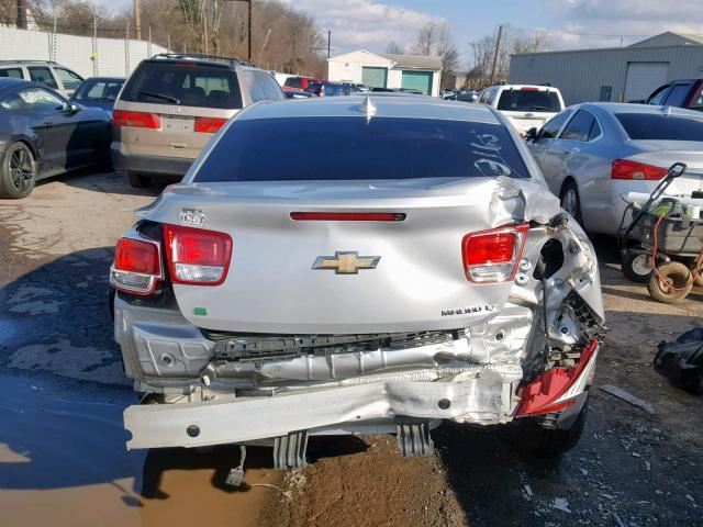 1G11C5SL7FF261463 - 2015 CHEVROLET MALIBU 1LT ვერცხლისფერი ფოტო 9