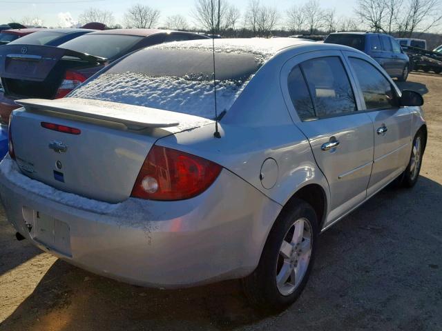 1G1AZ55F777121204 - 2007 CHEVROLET COBALT LTZ GRAY photo 4