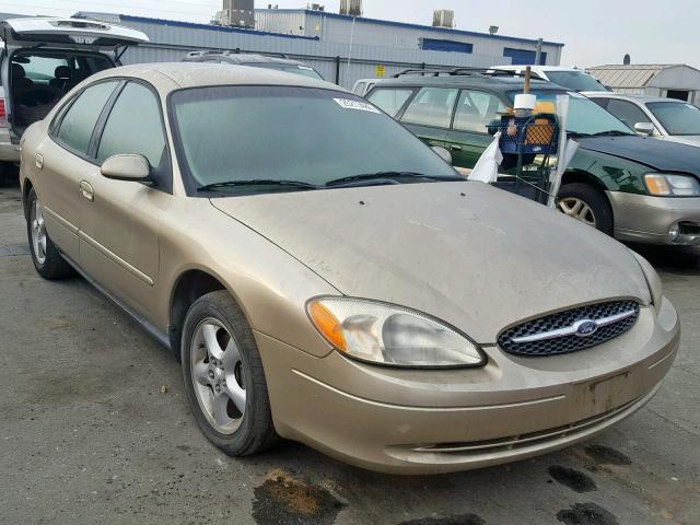 1FAFP55U11A213863 - 2001 FORD TAURUS SES CREAM photo 1