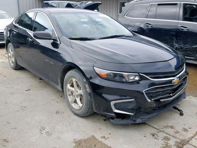 1G1ZB5ST3HF208039 - 2017 CHEVROLET MALIBU LS BLACK photo 1