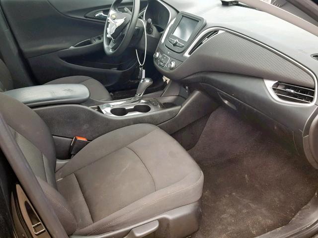1G1ZB5ST3HF208039 - 2017 CHEVROLET MALIBU LS BLACK photo 5