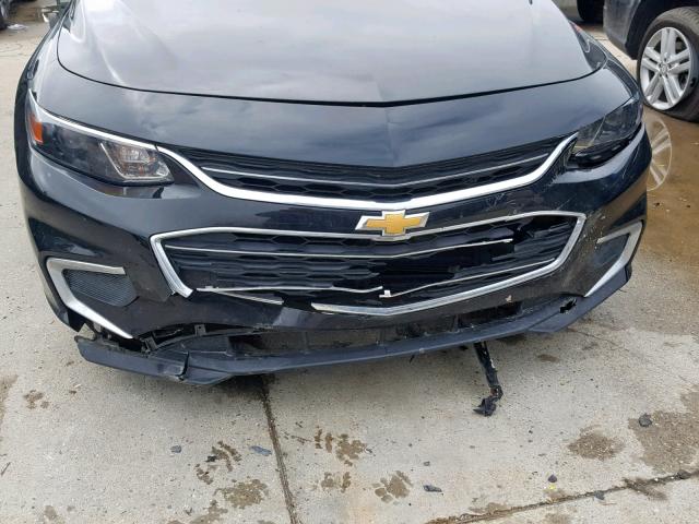 1G1ZB5ST3HF208039 - 2017 CHEVROLET MALIBU LS BLACK photo 9