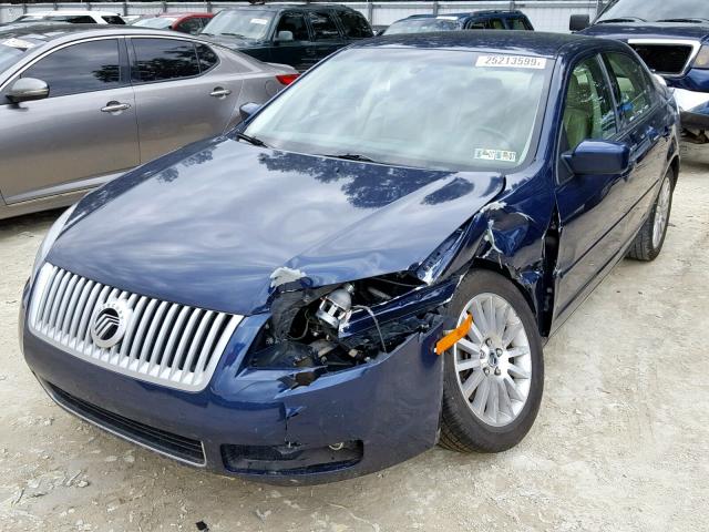 3MEFM08106R649526 - 2006 MERCURY MILAN PREM BLUE photo 2