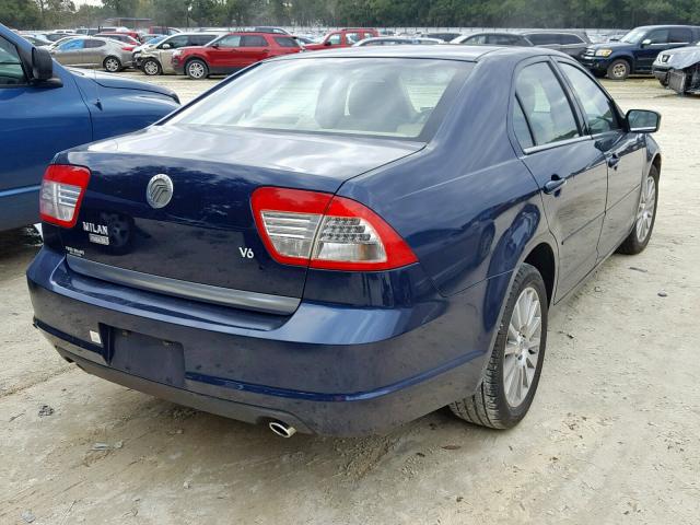 3MEFM08106R649526 - 2006 MERCURY MILAN PREM BLUE photo 4