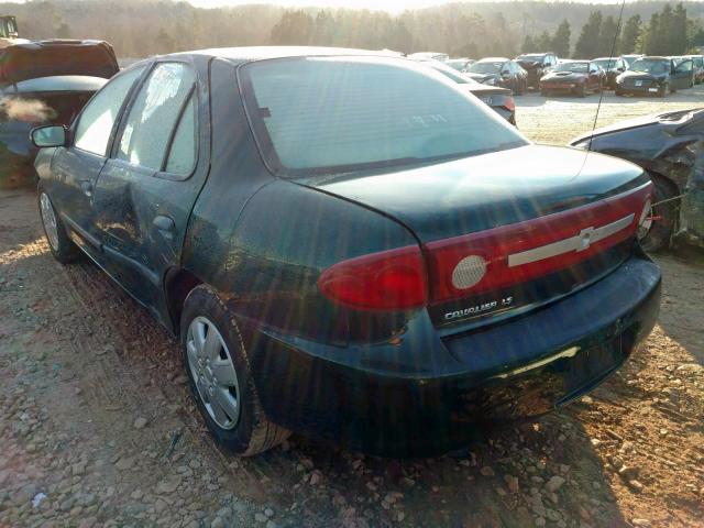 1G1JF52F337290935 - 2003 CHEVROLET CAVALIER L GREEN photo 3