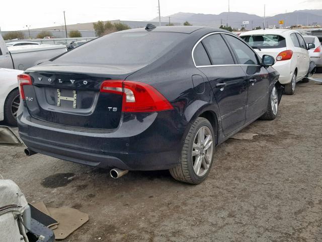 YV1612FS8D2207817 - 2013 VOLVO S60 T5 BLACK photo 4