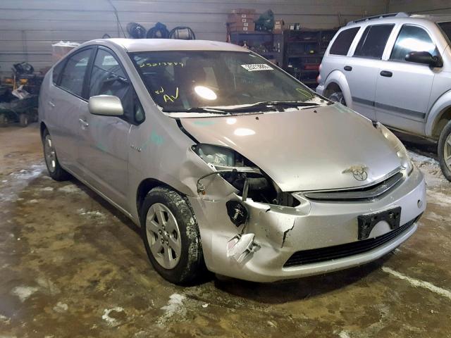 JTDKB20U187740595 - 2008 TOYOTA PRIUS SILVER photo 1