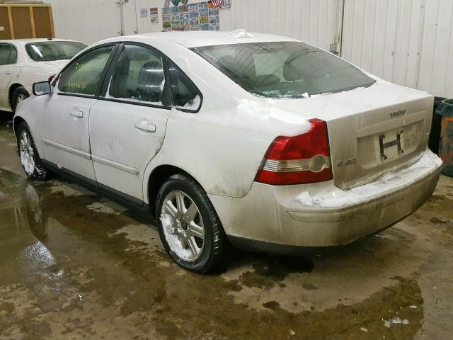 YV1MS382X62175981 - 2006 VOLVO S40 2.4I WHITE photo 3