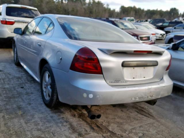 2G2WS522251208168 - 2005 PONTIAC GRAND PRIX SILVER photo 3