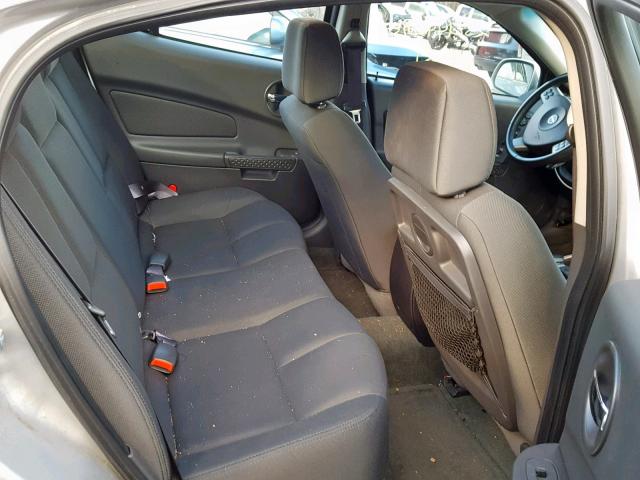 2G2WS522251208168 - 2005 PONTIAC GRAND PRIX SILVER photo 6