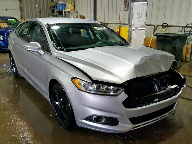 3FA6P0T9XGR141559 - 2016 FORD FUSION SE SILVER photo 1