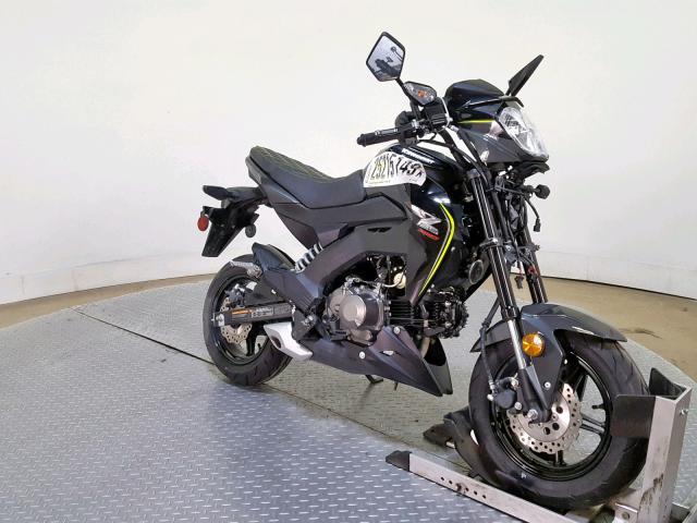 JKABRRJ10JDA13235 - 2018 KAWASAKI BR125 J BLACK photo 2