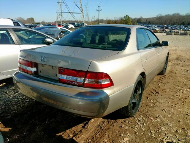 JT8BF28G7Y5084528 - 2000 LEXUS ES 300 GOLD photo 4