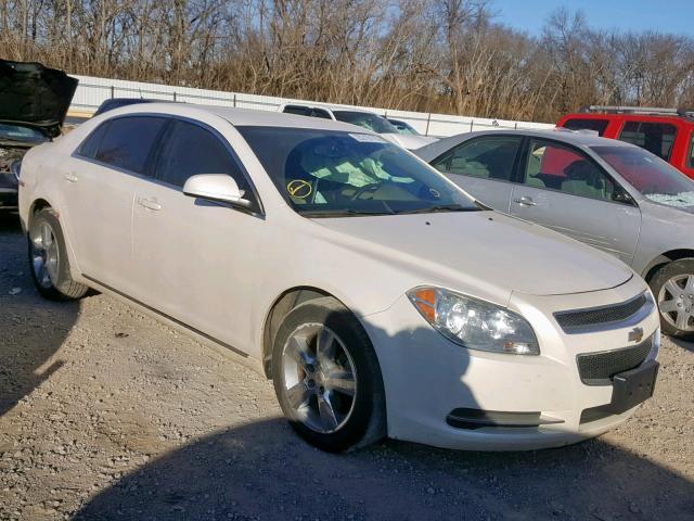 1G1ZC5EB8AF278724 - 2010 CHEVROLET MALIBU 1LT WHITE photo 1