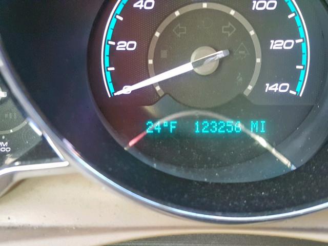 1G1ZC5EB8AF278724 - 2010 CHEVROLET MALIBU 1LT WHITE photo 8