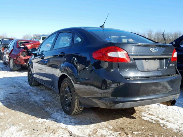 3FADP4AJ1BM206767 - 2011 FORD FIESTA S BLACK photo 3