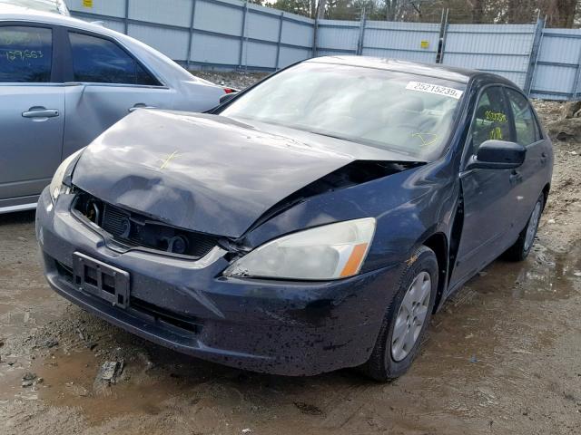 1HGCM56384A059993 - 2004 HONDA ACCORD LX BLACK photo 2