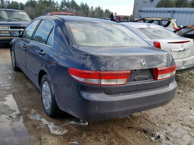 1HGCM56384A059993 - 2004 HONDA ACCORD LX BLACK photo 3