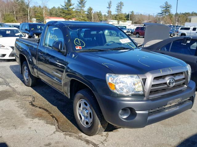 5TENX22N49Z623219 - 2009 TOYOTA TACOMA GREEN photo 1