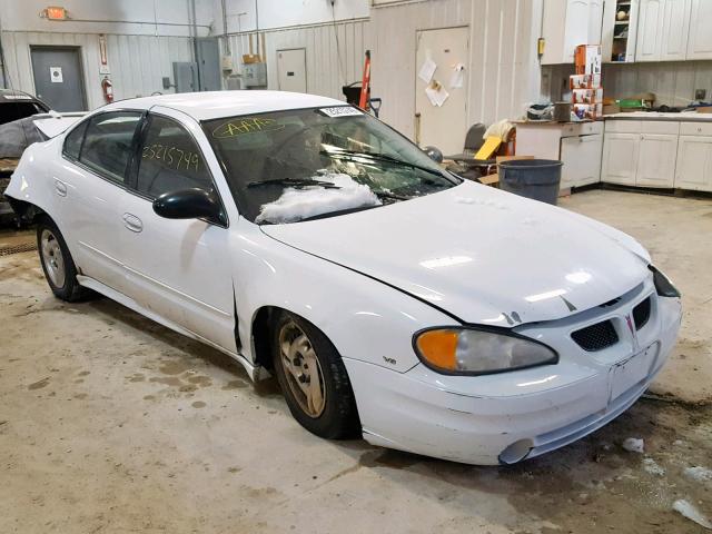 1G2NF52E74M707528 - 2004 PONTIAC GRAND AM S WHITE photo 1