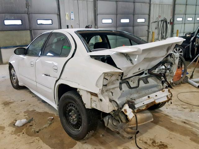 1G2NF52E74M707528 - 2004 PONTIAC GRAND AM S WHITE photo 3