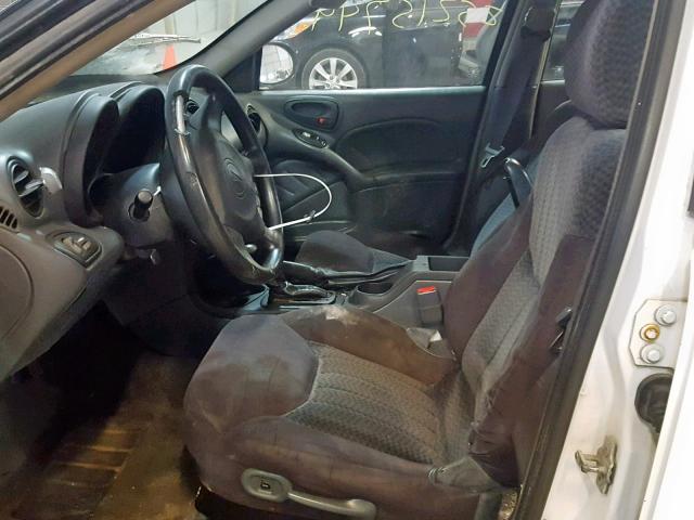 1G2NF52E74M707528 - 2004 PONTIAC GRAND AM S WHITE photo 5
