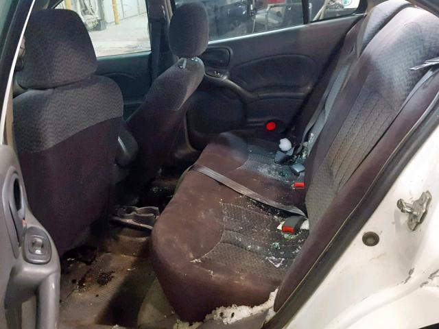 1G2NF52E74M707528 - 2004 PONTIAC GRAND AM S WHITE photo 6
