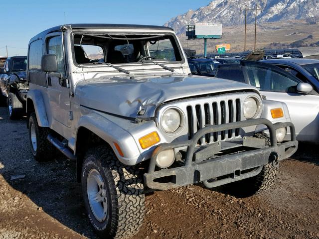 1J4FA44SX6P762661 - 2006 JEEP WRANGLER / SILVER photo 1