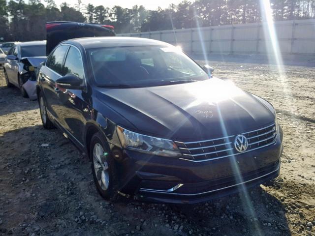 1VWAT7A35GC009408 - 2016 VOLKSWAGEN PASSAT S BLACK photo 1