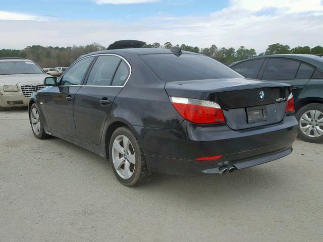 WBANF33536CS35476 - 2006 BMW 525 XI BLACK photo 3