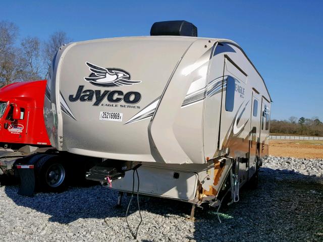 1UJCJ0BT2J1P70424 - 2018 JAYCO EAGLE  BEIGE photo 2